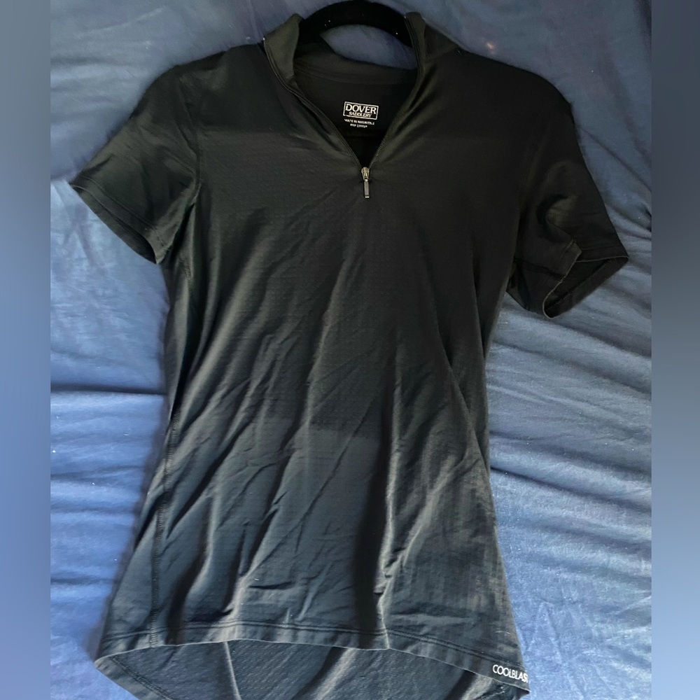 DOVER SADDLERY COOL BLAST XS HALF ZIP SHORT SLEEVE